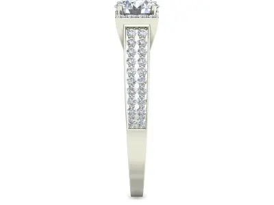 Wedding Ring  3D print model 142