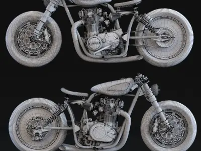 Yamaha XS Speical 3D model