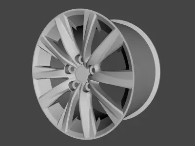 WHEEL BASED on LEXUA IS301 3D model