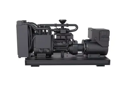 diesel generator - generator stl - sci fi generator 3D print model