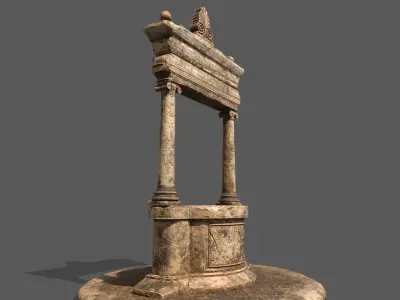 Historic Water Well 3D model