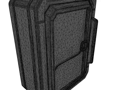 SciFi Futuristic Tech Door 3D model