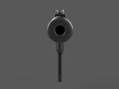 MAC-10 SMG Low-poly 3D model buy