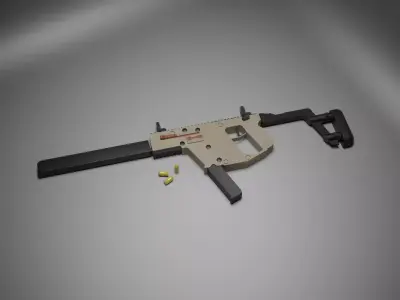 KRISS vector 3d model 3D model