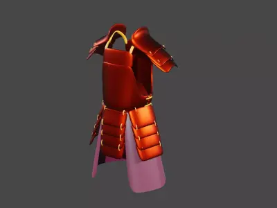Madara armor 1 3D model