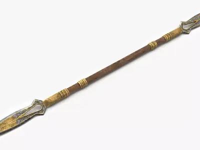 Spear V3 PBR Low-poly 3D model