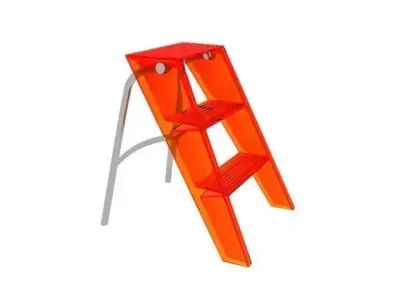 Kartell Upper Ladder Low-poly 3D model