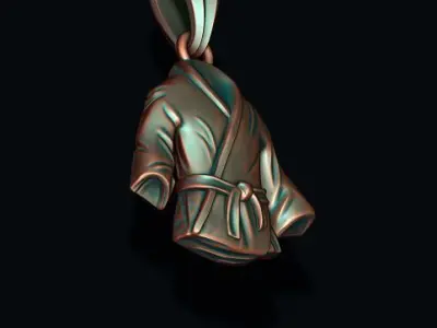 Kimono pendant 3D print model purchase