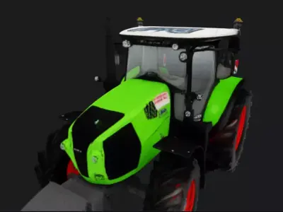 Claas Arion Tractor 3D Model Free 3D model
