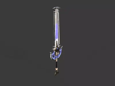 Great Sword  06 Low-poly 3D model