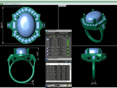 3D CAD NJ-1082-Ring 3D print model