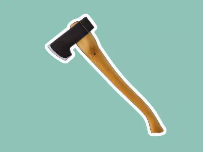 Lumberjack Axe High Quality 3D model