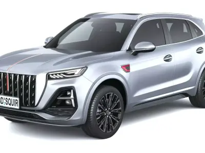 Hongqi HS5 2026 3D model