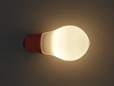 Light Bulb Free low-poly 3D model