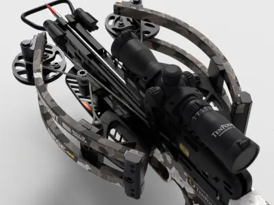 Tenpoint Siege Crossbow Low-poly 3D model