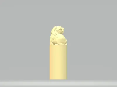 Beasts Brave Seal  3D print model