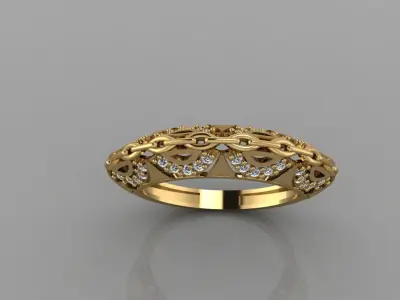 Ring chin  3D print model