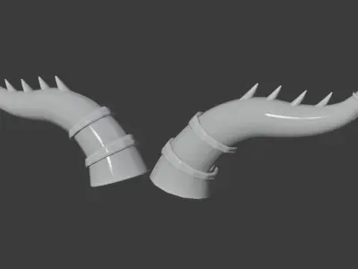 Hornes 3D model