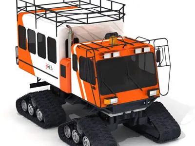 Snowcat Bres400 collection 3D model