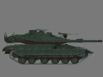 Merkava Mk 4M 3D model