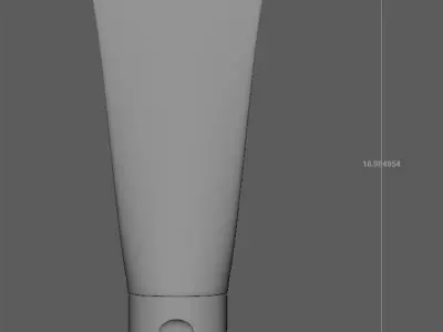 Hair Style Product Low-poly 3D model