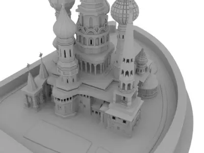 Cathedral Free 3D model