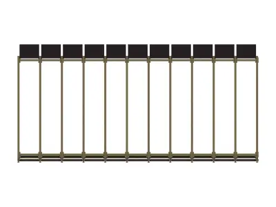 Roller Storage Station 3D model