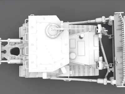 T9 Dozer Scale model 3D print model