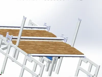 Felt Sticking Machine 3D model