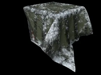 iron box single low poly Low-poly 3D model