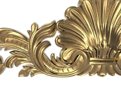 decorative pattern ready for 3D printing 3D model 75
