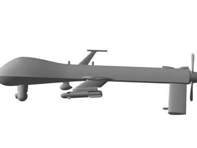 MQ-1B Predator 3D model purchase
