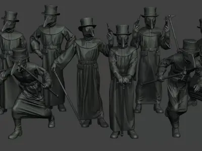 Hans Plague Doctor PDS Pack 1