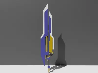 Grand Ninja Sword Pack Free 3D model