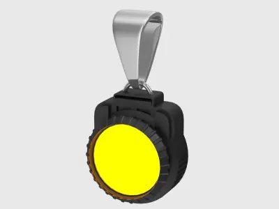  Space Ship Engine Pendant 