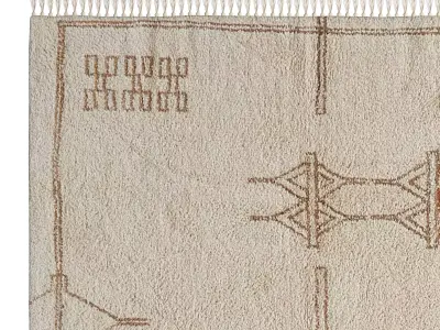 Lorena Canals Kerman Washable Rug 3D model