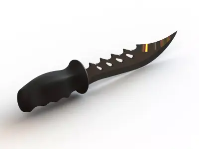 Hunting Knife  3D print model