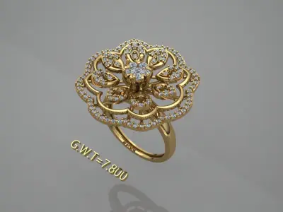FASION RING 3D model 32