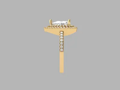Wedding Ring  3D print model 330