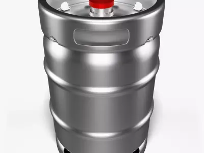 Beer Keg 3D model get
