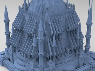 Dungeon of Cathedral of the Depths 7  3D model
