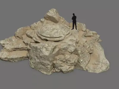 Ladder Ruin Low-poly 3D model purchase