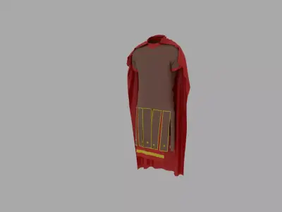 Rome Military Armor Low-poly 3D model