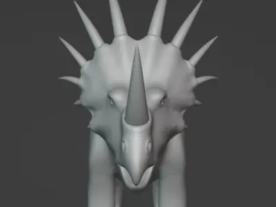 Styracosaurus Dinosaur Model 3D model