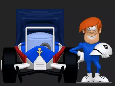 Tom Slick 3D print model