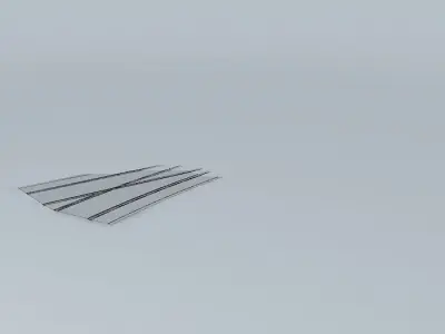 Eco Rail Roadway Rail/Tram Track L/Point Old Steam Days Free 3D model
