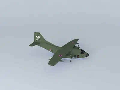 Aircraft british military Free 3D model