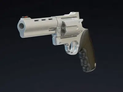 Taurus Judge Low Poly Low-poly 3D model
