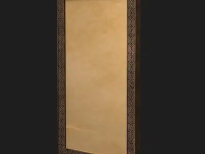 picture frame 3D model