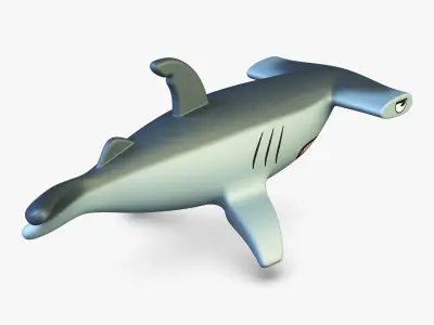 Hammerhead Shark v 1 3D model